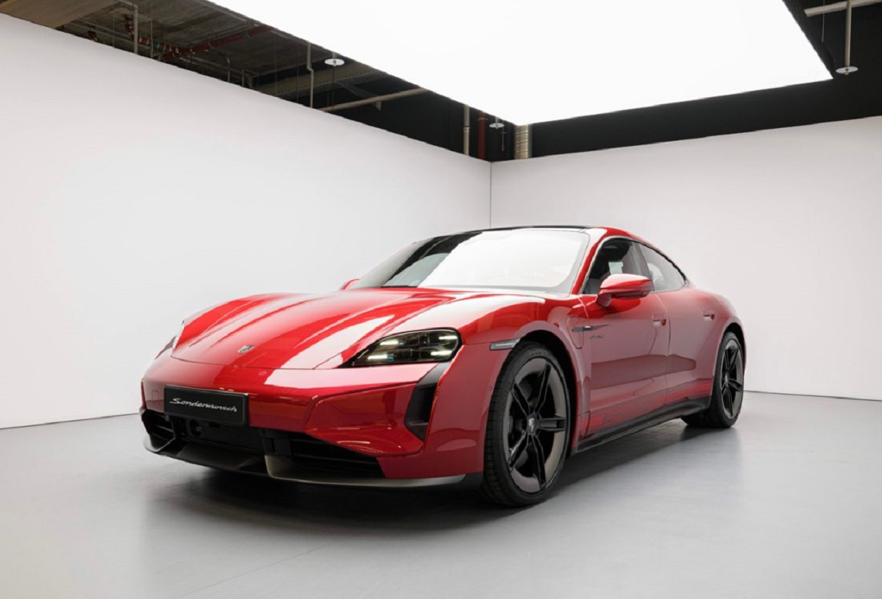 Porsche edisi terbatas Taycan Turbo K-Edition. SP/ JKT