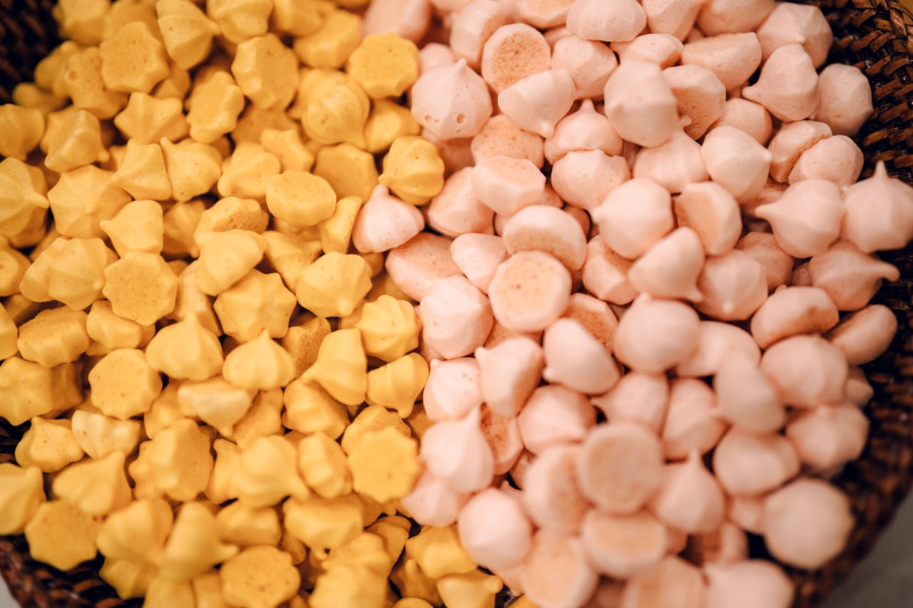 Salah satu camilan berkualitas tinggi seperti protein susu, permeat, dan susu bubuk di Fi Asia Indonesia 2024. SP/ Al Qomaruddin