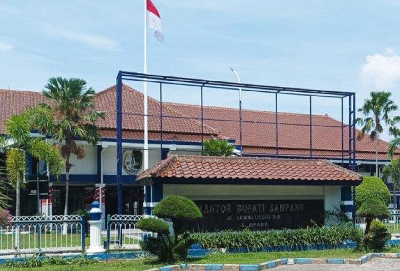 Kantor Bupati Kabupaten Sampang. SP/ GAN