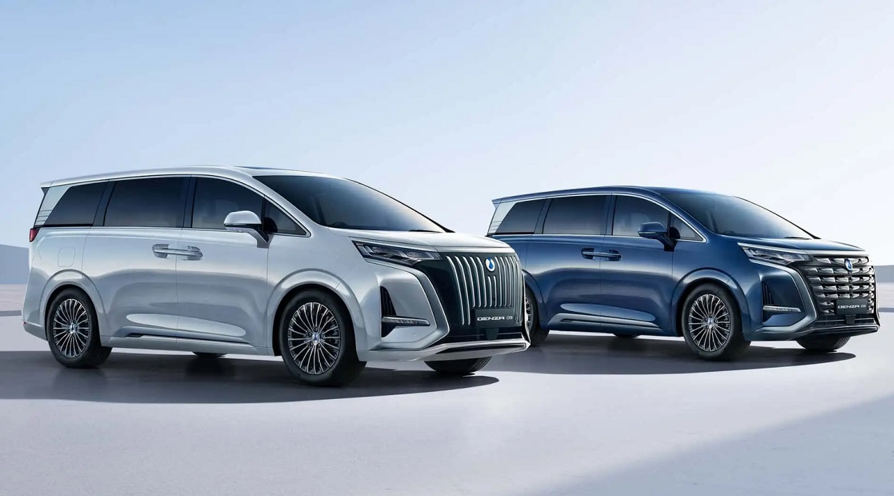 Tampilan mobil BYD Denza 09 di Indonesia. SP/ JKT