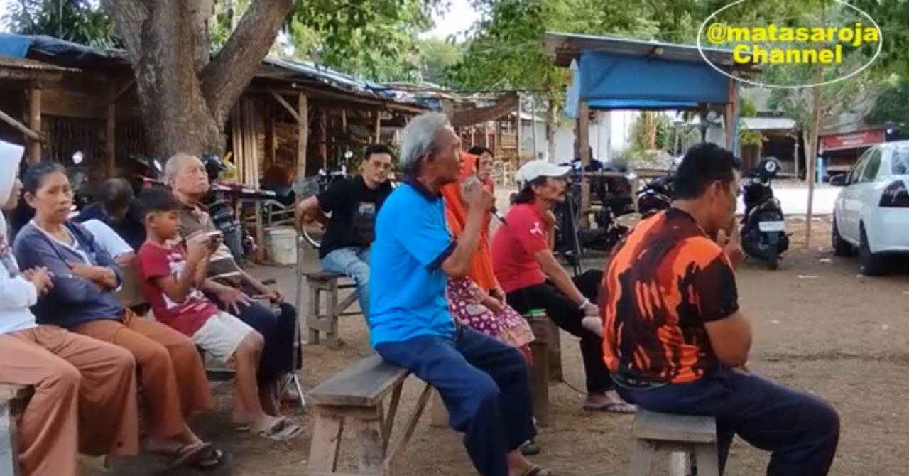 Warga Semampir saat mengikuti acara podcast Matasaroja