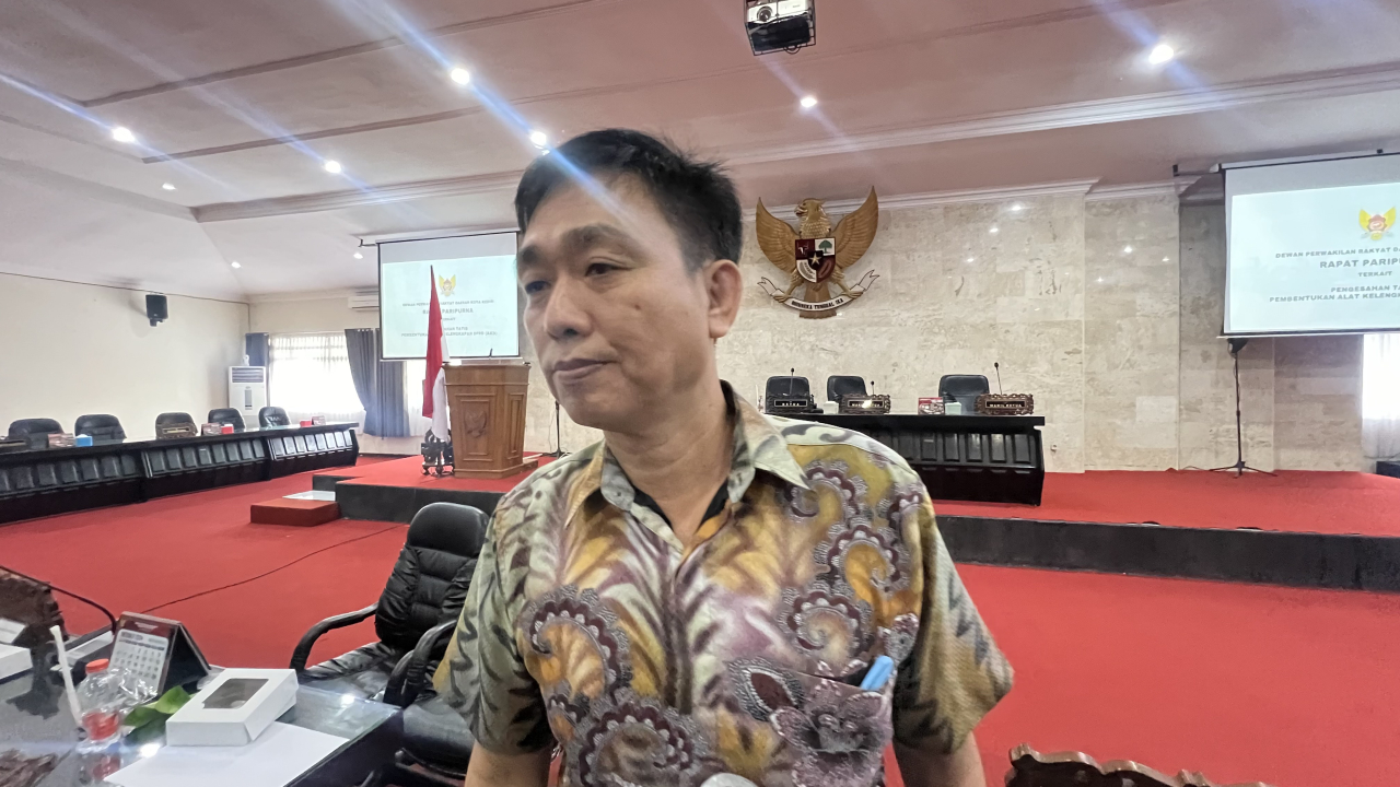 Wakil Pimpinan DPRD Kota Kediri Soedjono Teguh Wijaya