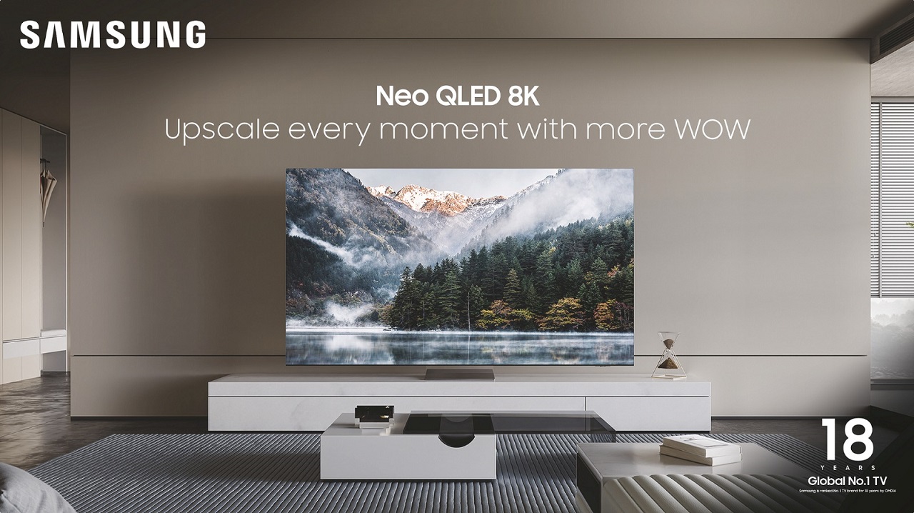 Samsung Neo QLED 8K yang dilengkapi teknologi AI. SP/ Al Qomaruddin