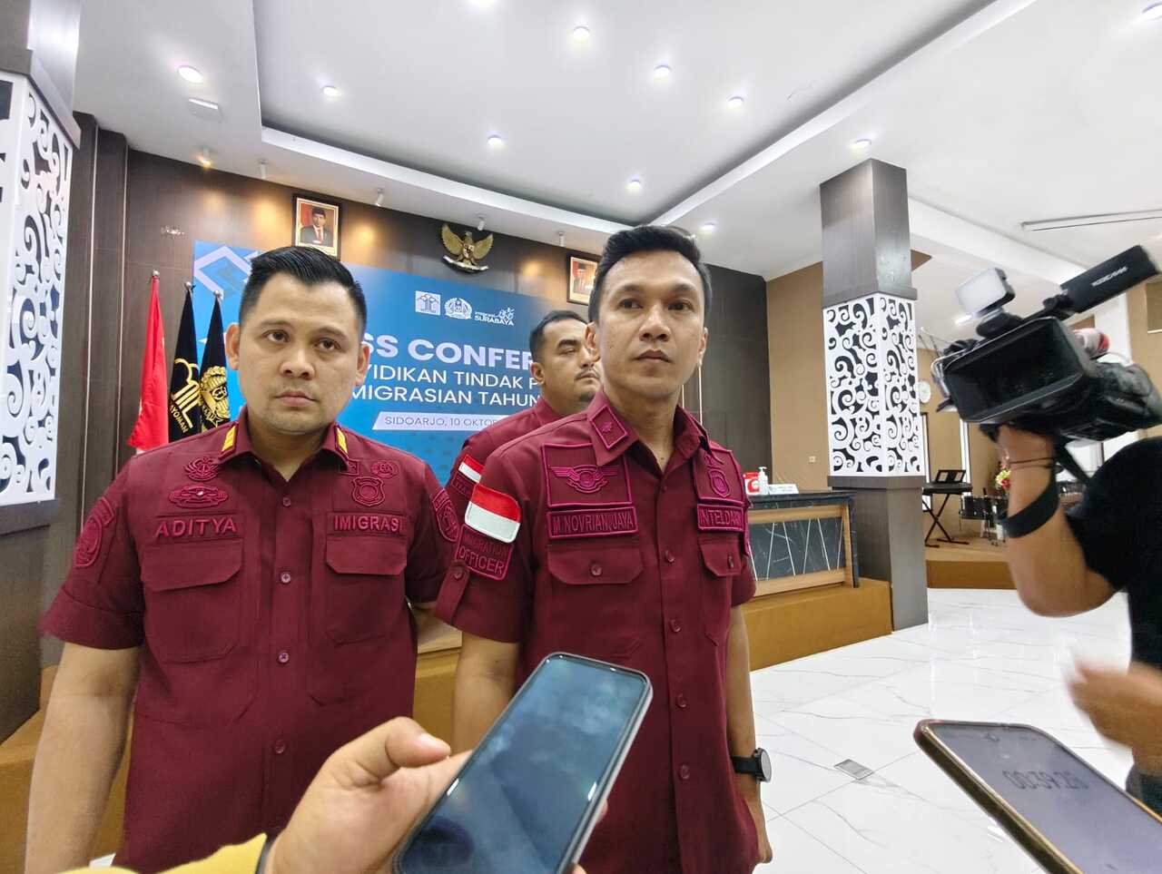 Kepala Bidang Intelijen dan Penindakan Keimigrasian, Muhammad Novrian Jaya. SP/ NI