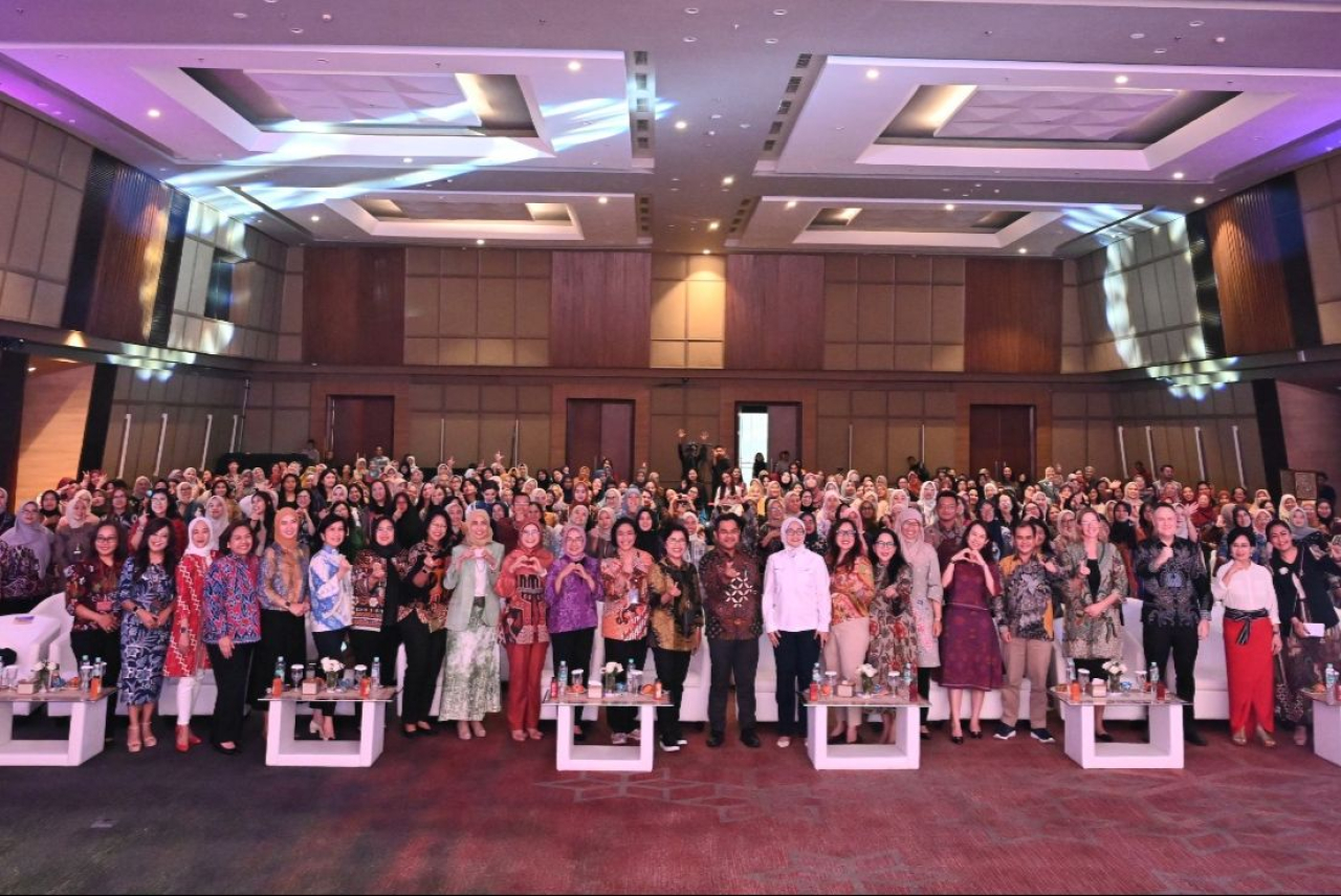 Suasana kegiatan Srikandi Leadership Series 1 yang dilaksanakan pada Jumat (4/10) di Jakarta. Foto/Humas PLN
