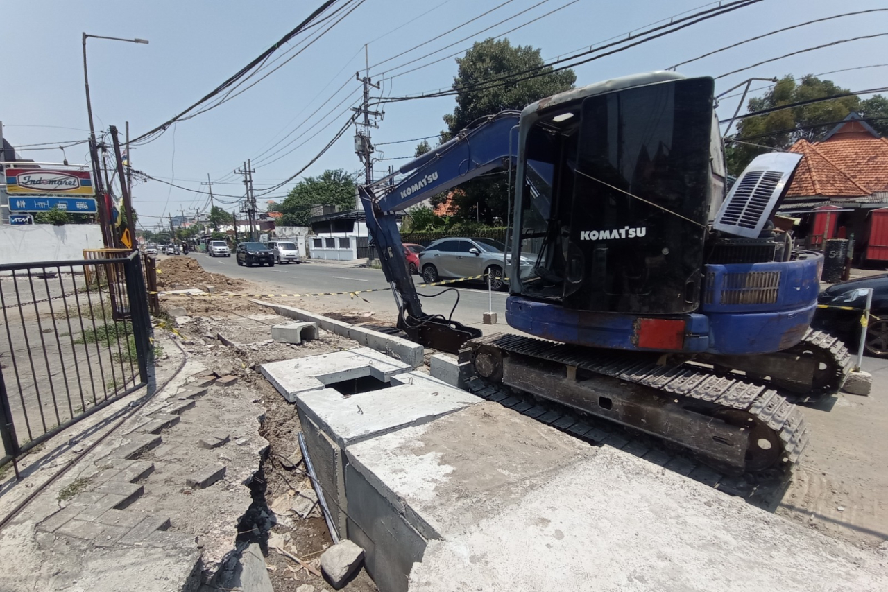 Ilustrasi proyek saluran air