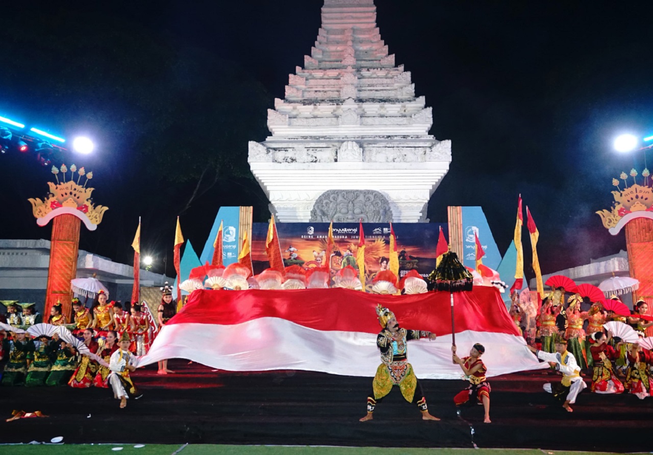 Festival Kebangsaan yang bertema Merajut Harmoni Nusantara dari Keberagaman Etnis dan Budaya 2024, di Gedung Seni Budaya Blambangan, Banyuwangi. SP/ BYW