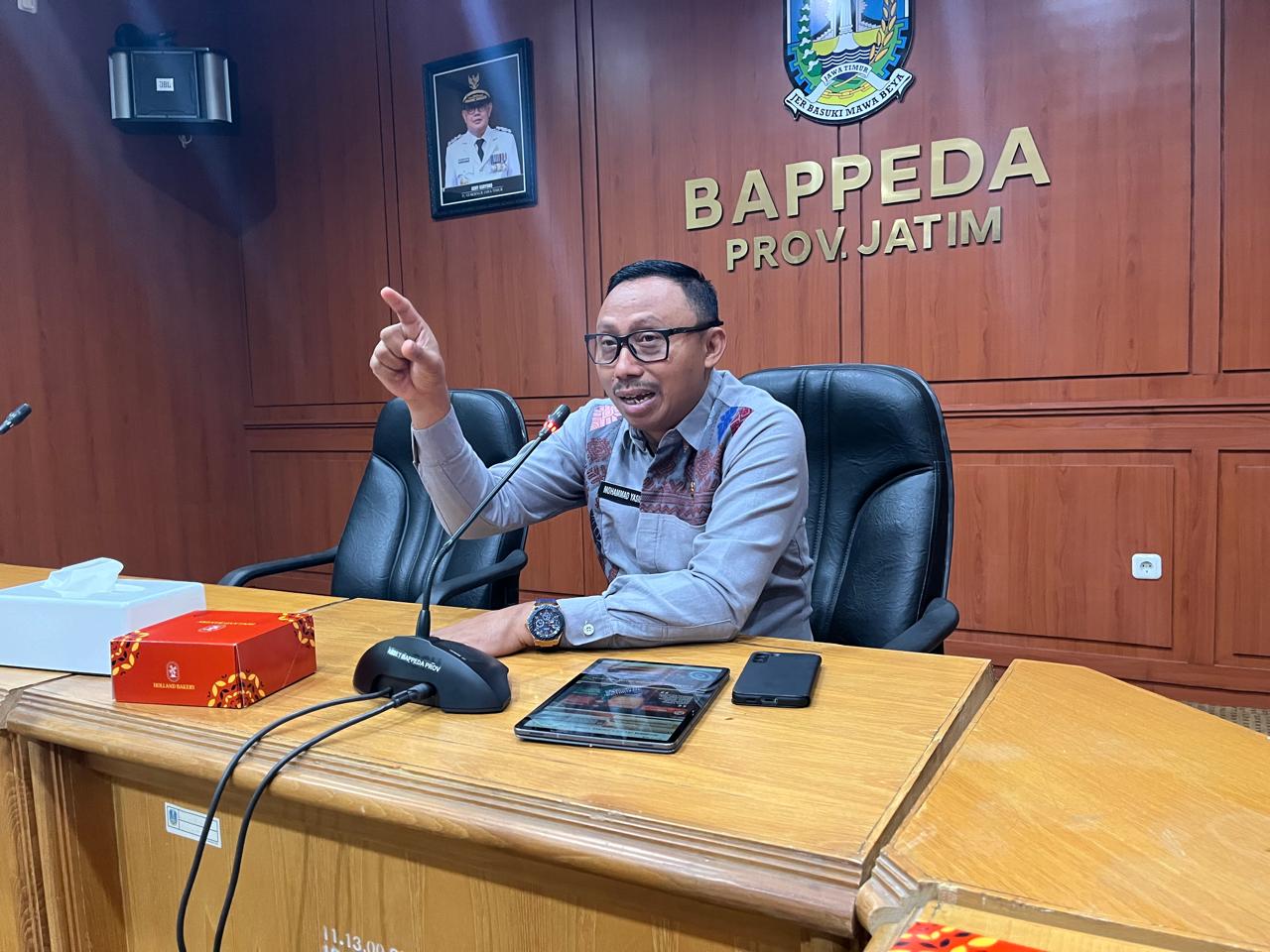 Kepala Bappeda Jatim M Yasin. SP/ RIKO