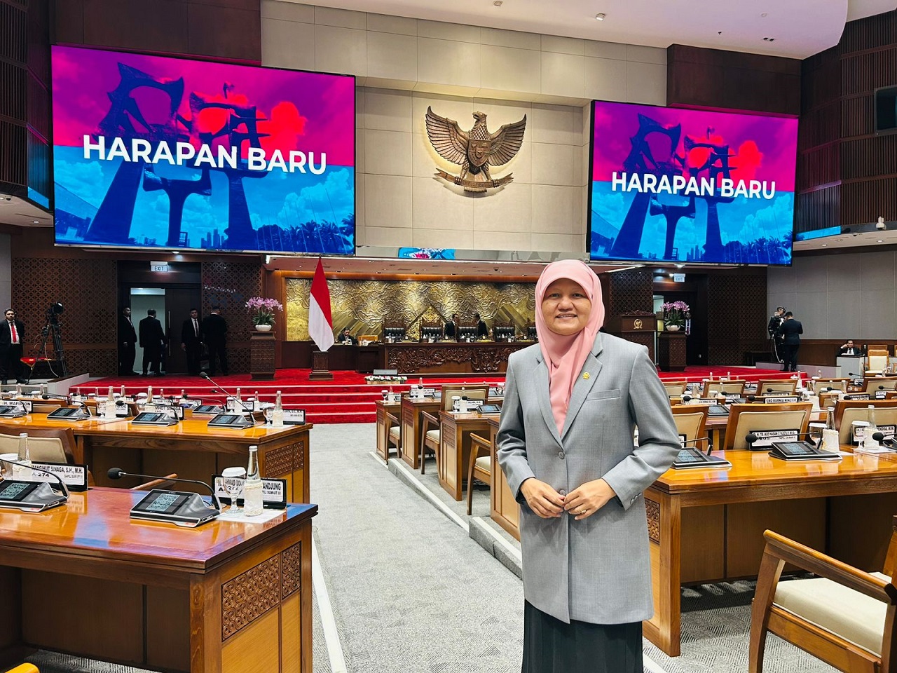 Anggota DPR RI Komisi V Bidang Infrastruktur dan Pembangunan. Reni Astuti. SP/ RIKO