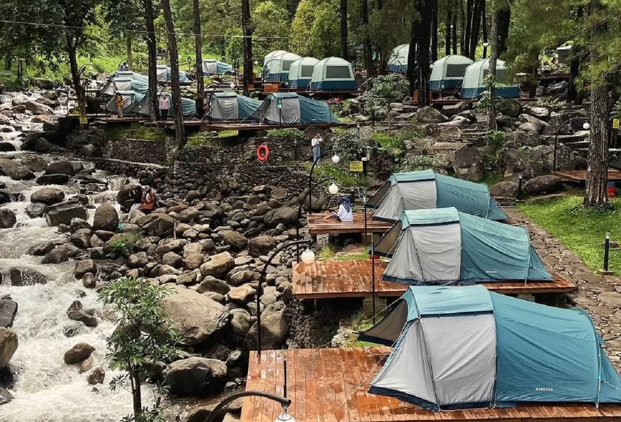 Wisata Jolotundo Edupark di Nganjuk, Jawa Timur. SP/ NGJ