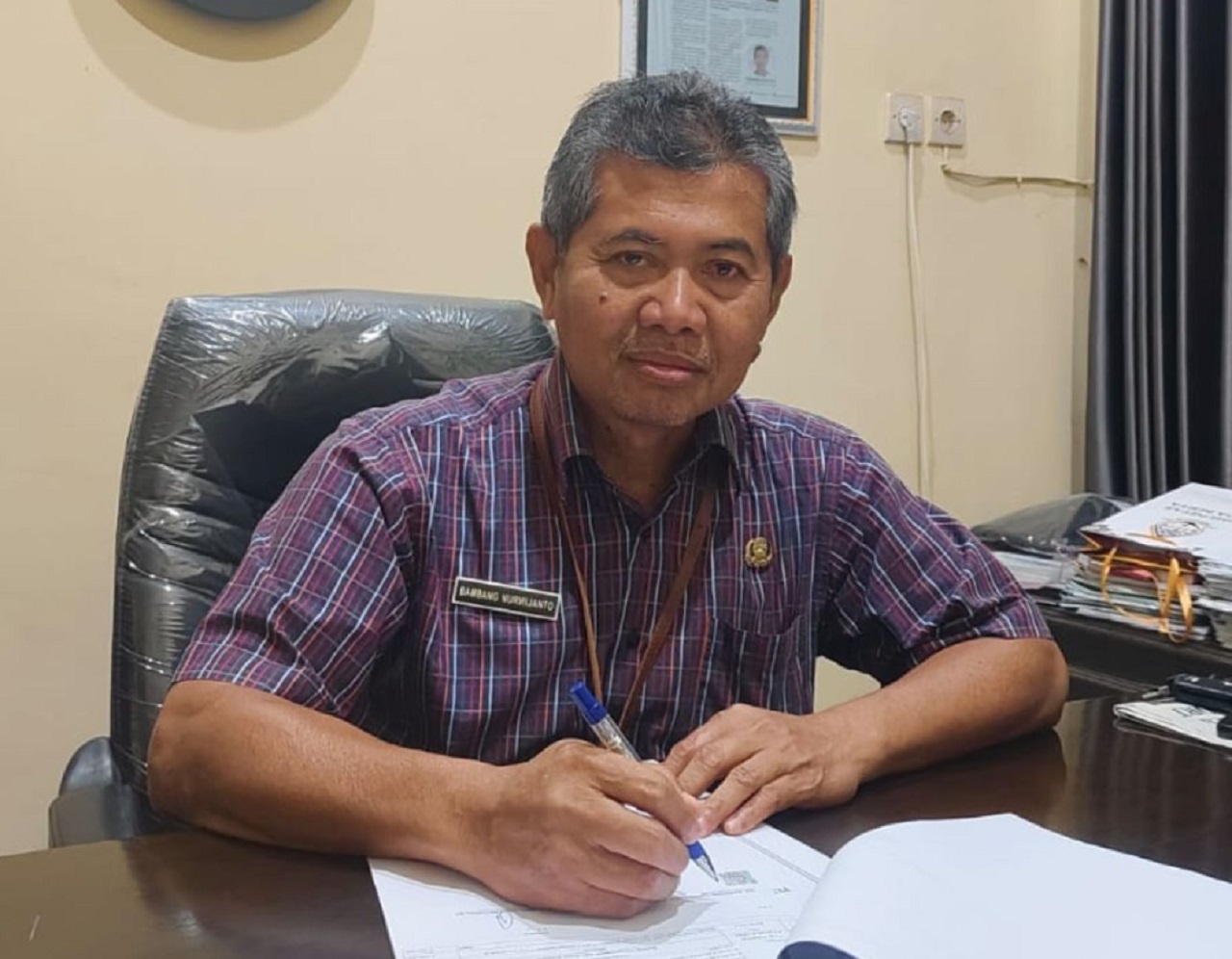 Kepala Dinas Pemuda Olahraga dan Pariwisata Jombang Bambang Nurwijanto. SP/ JBG