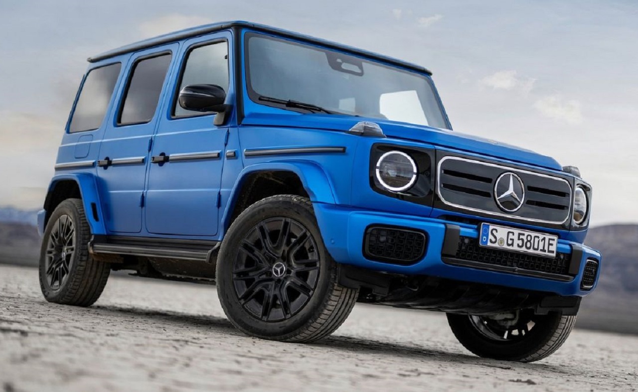 Tampilan G Wagon versi listrik, yang bersiap meluncur pada awal 2025. SP/ JKT