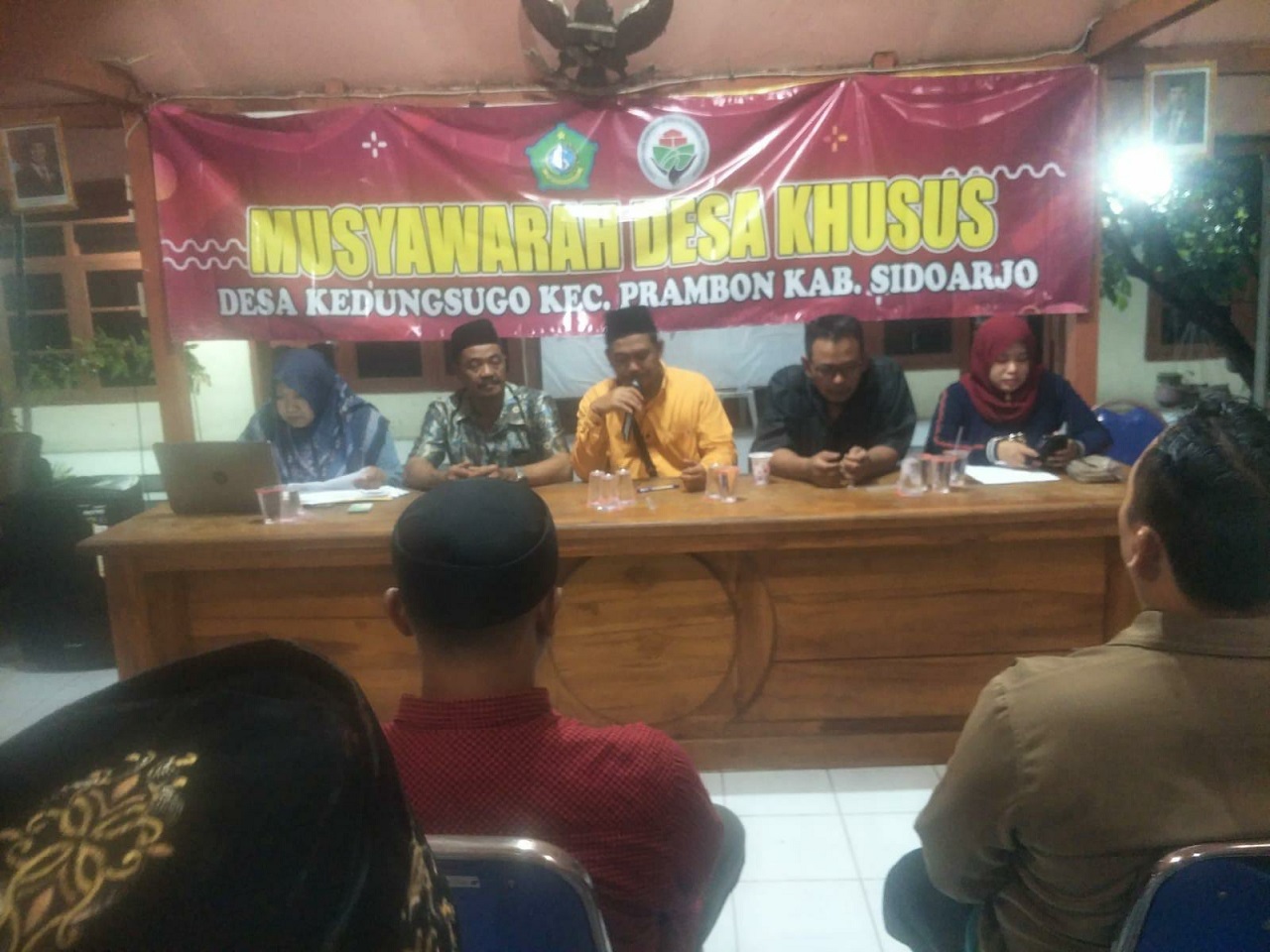 Pelaksanaan Musdesus BLT-DD di pendopo kantor desa Kedungsugo. SP/JUM