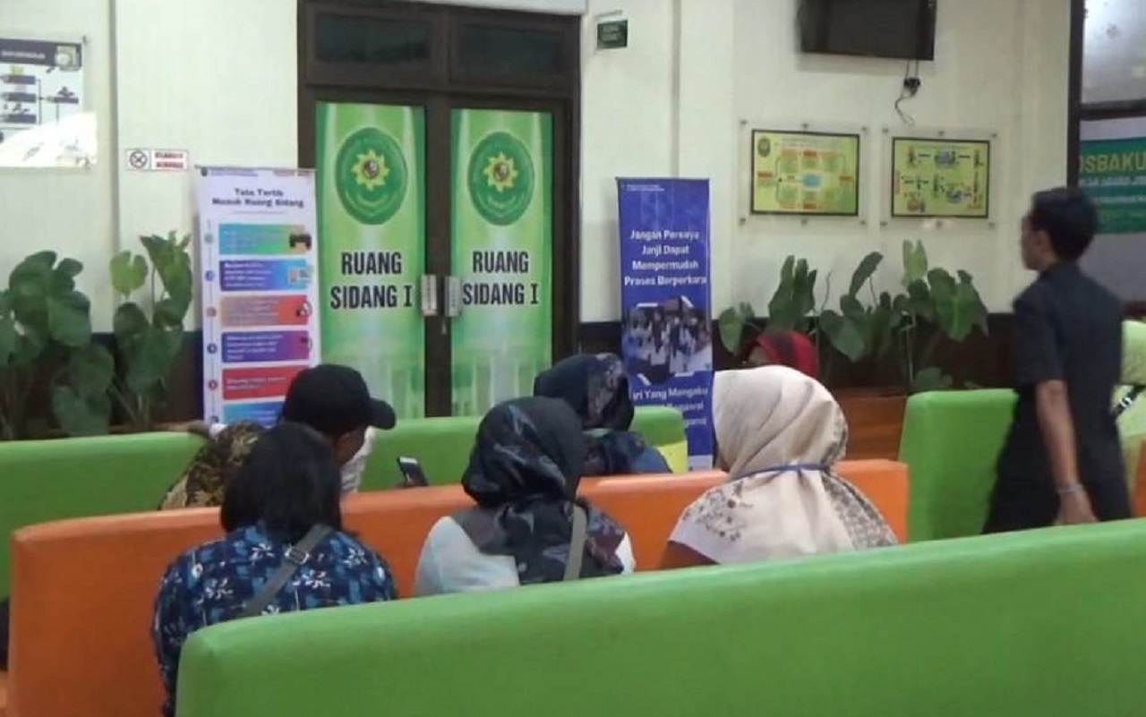 Ilustrasi. Dispensasi pernikahan dini sepanjang di Pengadilan Agama (PA) Jombang, Jawa Timur. SP/ JBG