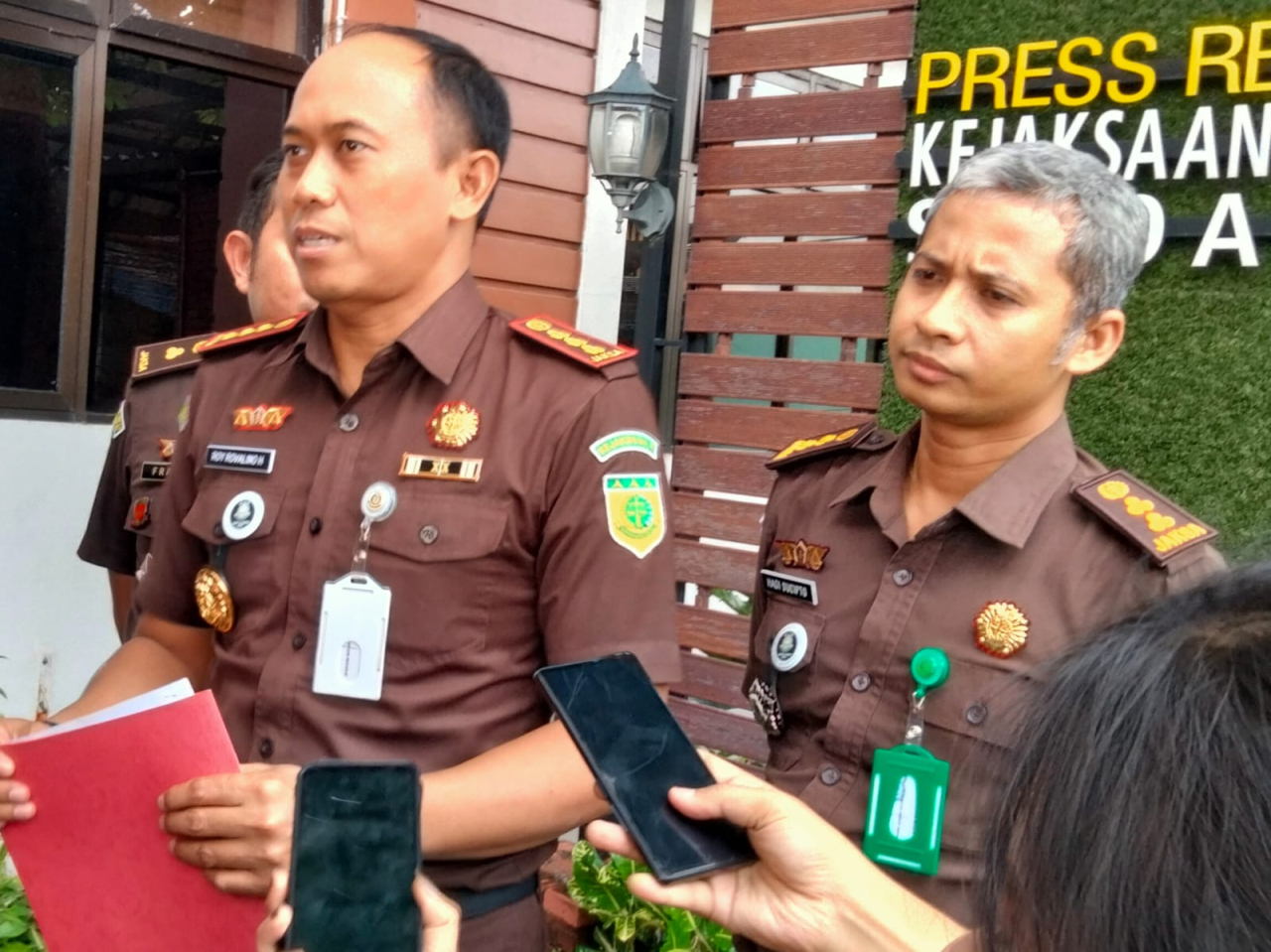 Kajari Sidoarjo Roy Rovalino Herudiansyah