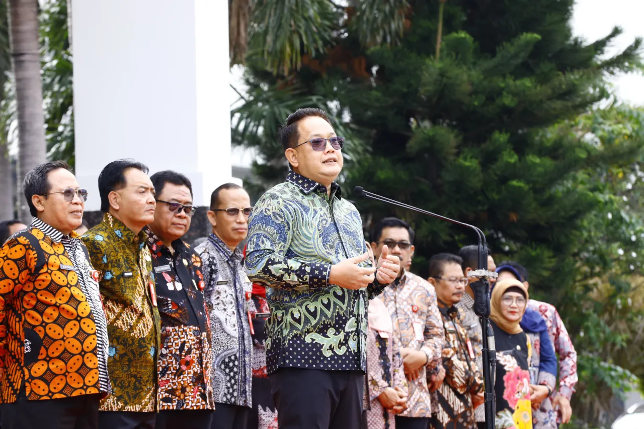 Pimpin Apel Awal Tahun, Pj. Gubernur Adhy Dorong ASN Tingkatkan Kinerja di Tahun 2025