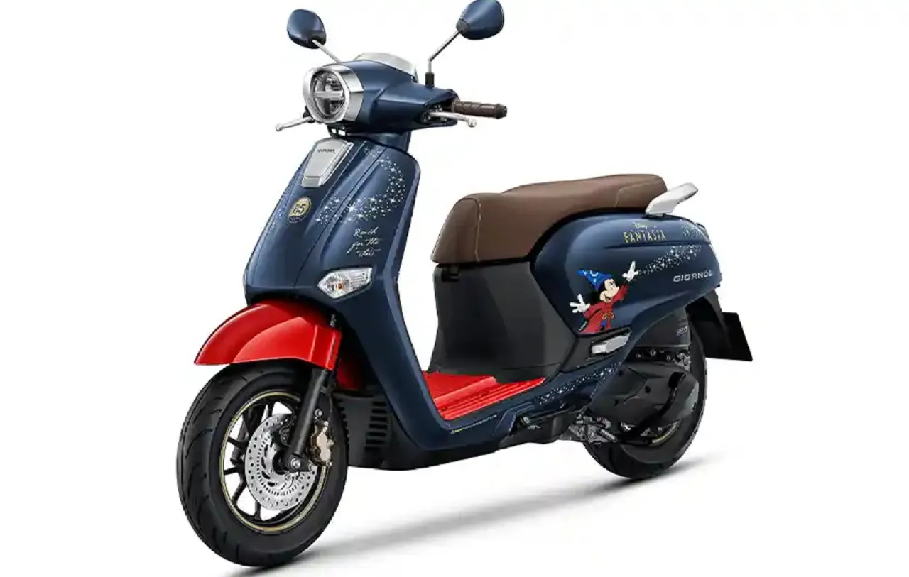 Honda Giorno Disney Fantasia 85 Years Edisi 'Donald Duck' Hanya Tersedia 2 Ribu Unit