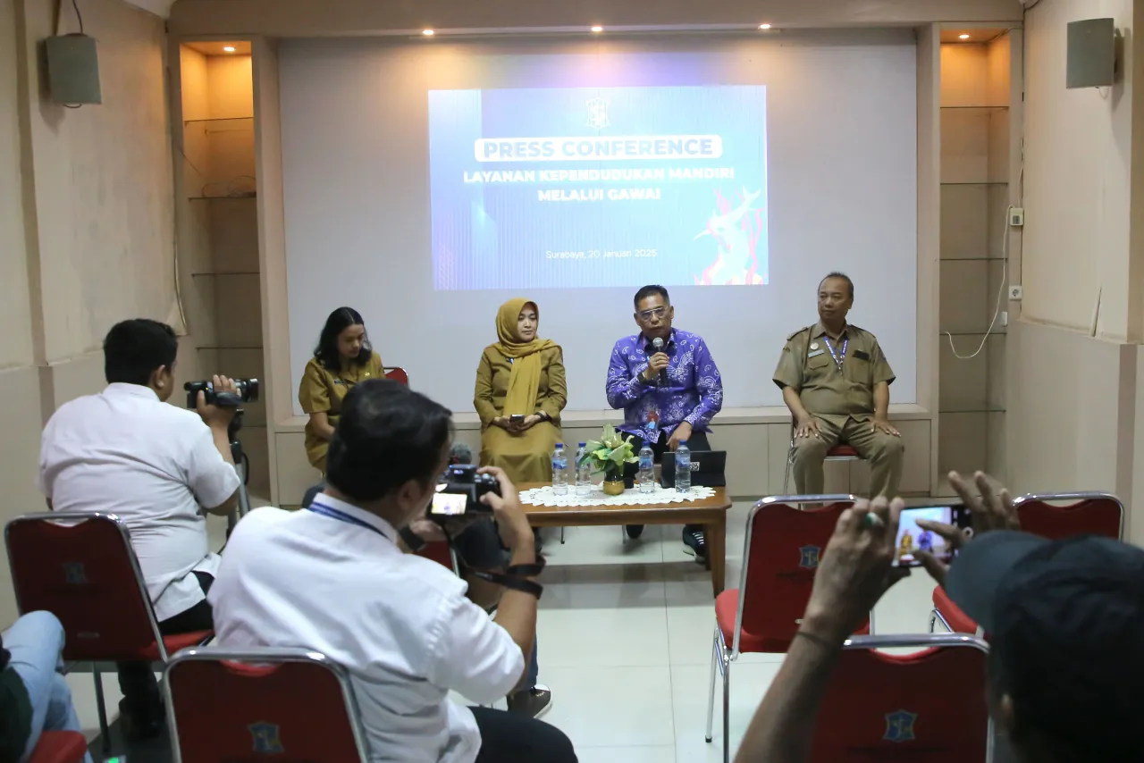 Komitmen Layanan Adminduk Berbasis Digital, Pemkot Surabaya Luncurkan Aplikasi KNG