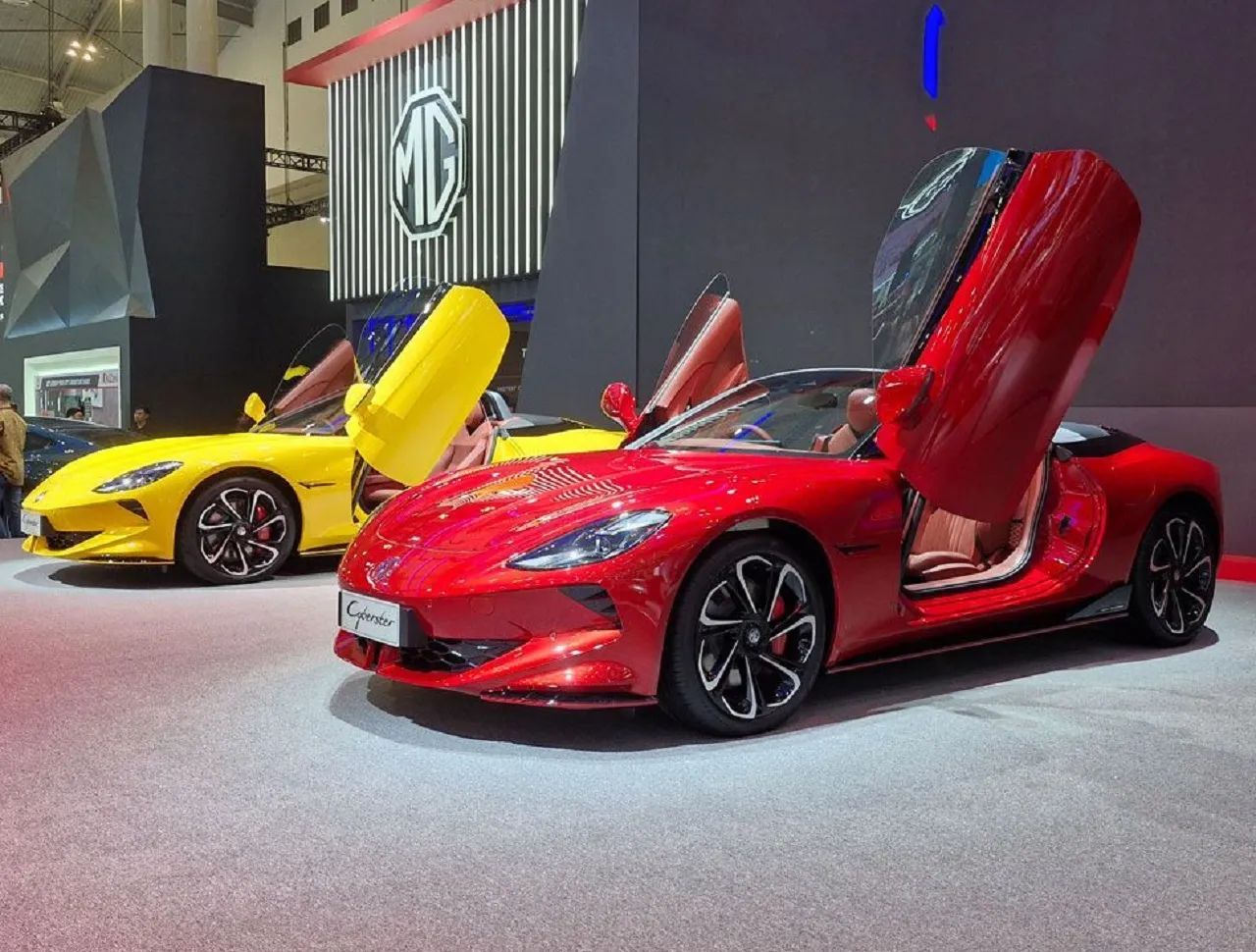 Sport Cars Listrik MG Cyberster Hadirkan 4 Pilihan Warna di Pasar India