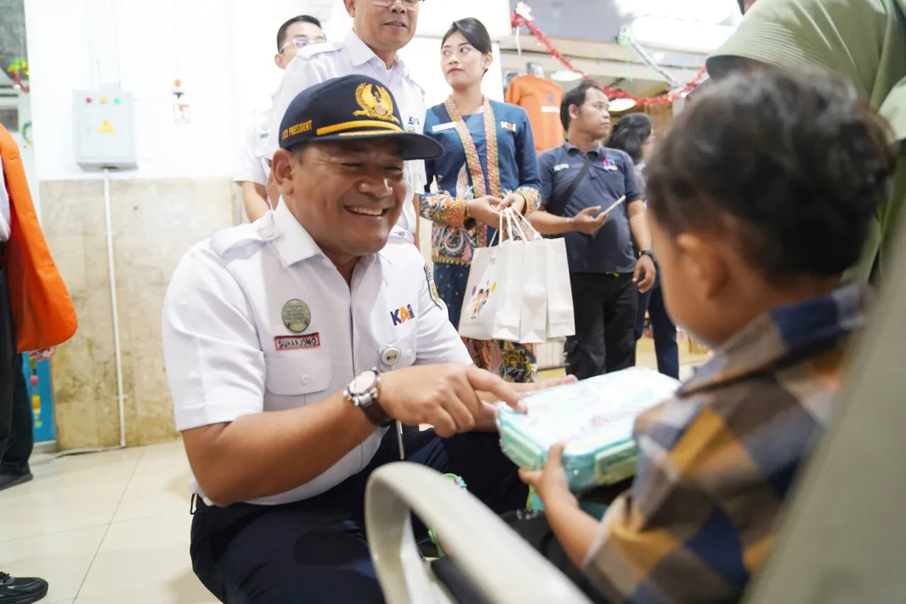 KAI Daop 7 Madiun Layani lebih dari 340 ribu Pelanggan pada Nataru 2024/2025