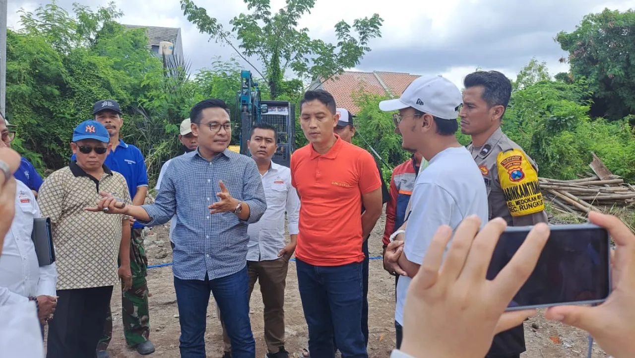 Wakil Ketua DPRD Surabaya Turun Tangan Atasi Sengketa Lahan di Tambak Medokan Ayu