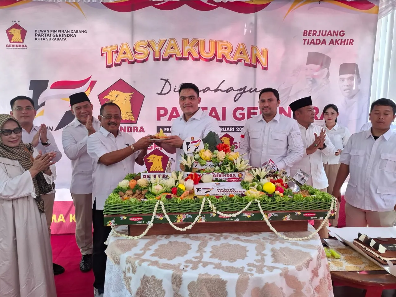 HUT Gerindra, Cahyo: Kader Harus Kerja Ekstra Untuk Kepentingan Masyarakat