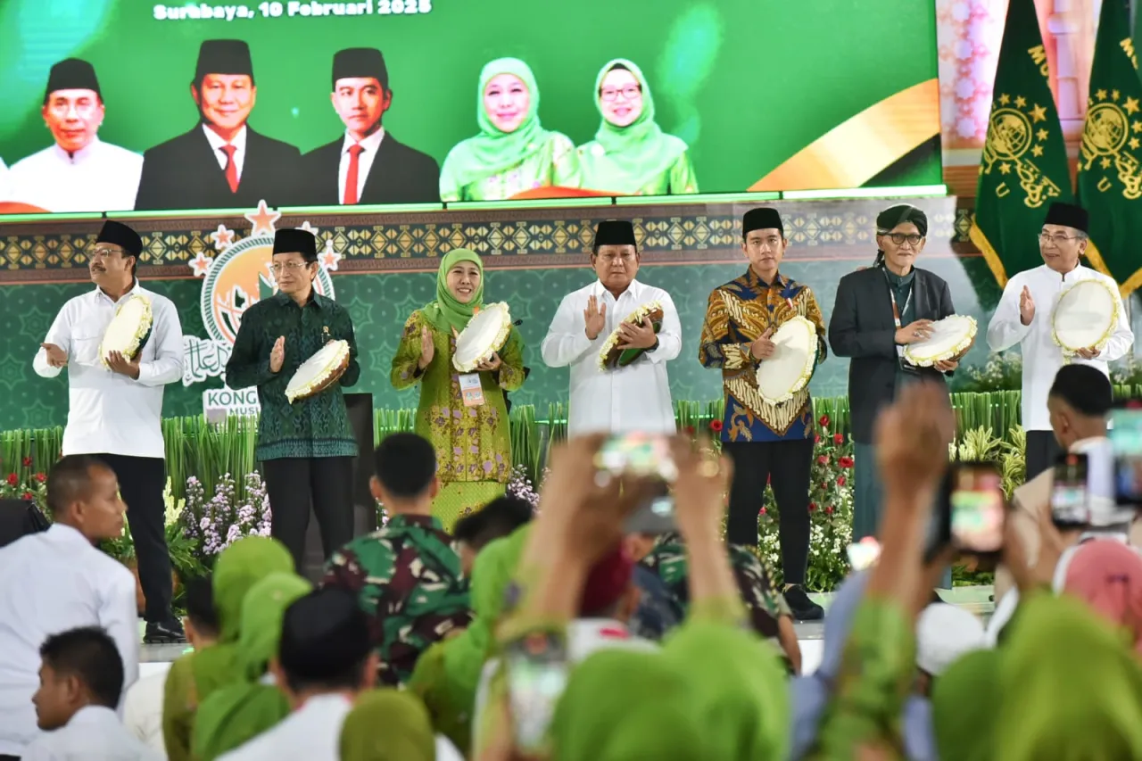 Buka Kongres Muslimat NU, Presiden Prabowo Apresiasi Program Mustika Mesem dan Darling