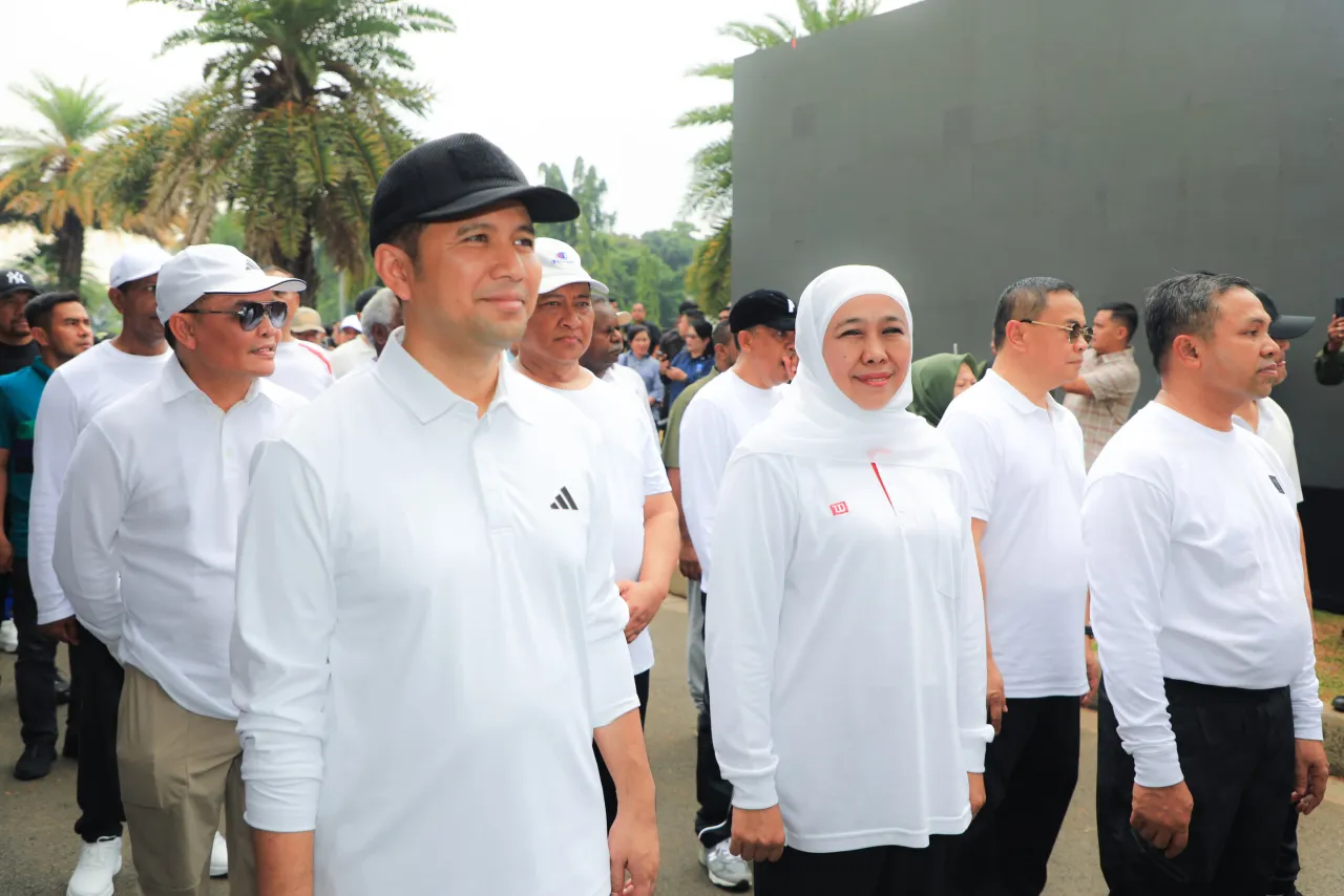 Ikuti Gladi Kotor Pelantikan, Khofifah: Satukan Barisan Pikiran dan Program Untuk Majukan NKRI