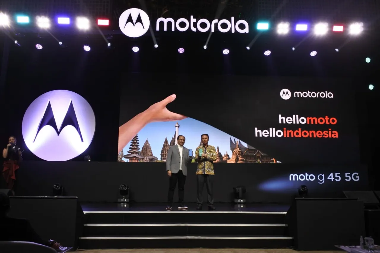 Luncurkan Moto g45 5G, Motorola Jadi Smartphone 5G Terbaik di Kelasnya