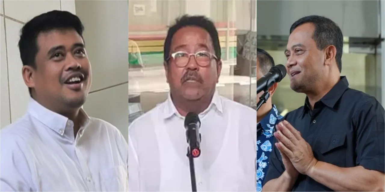 Bobby, Pramono dan Lutfi, Dahului Cek Kesehatan