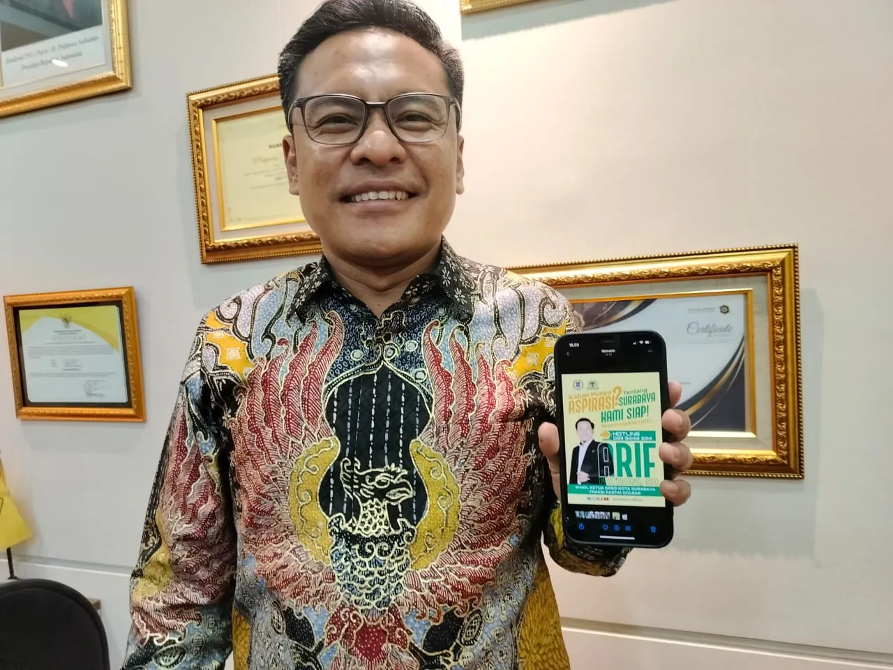 Mudahkan Pelayanan Mas Toni Buka Layanan Aduan