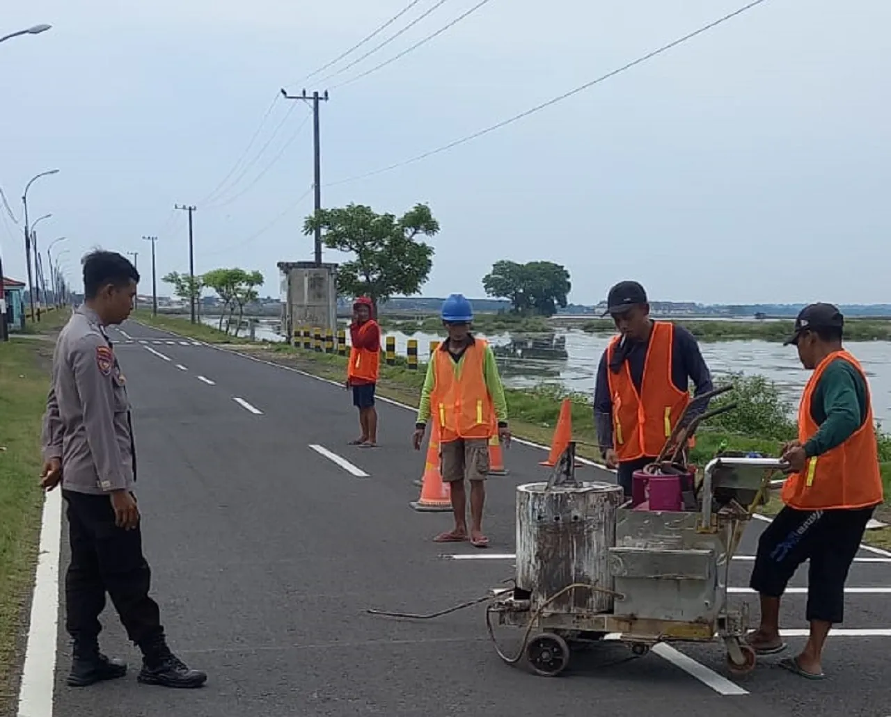 Kapolsek Pengarengan Merespon Positif Terkait Kinerja Dishub Sampang