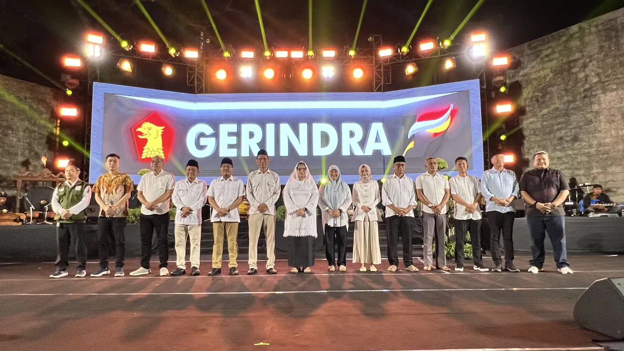 HUT Ke-17 Partai Gerindra, DPC Kota Kediri Gelar Pesta Budaya Campursari