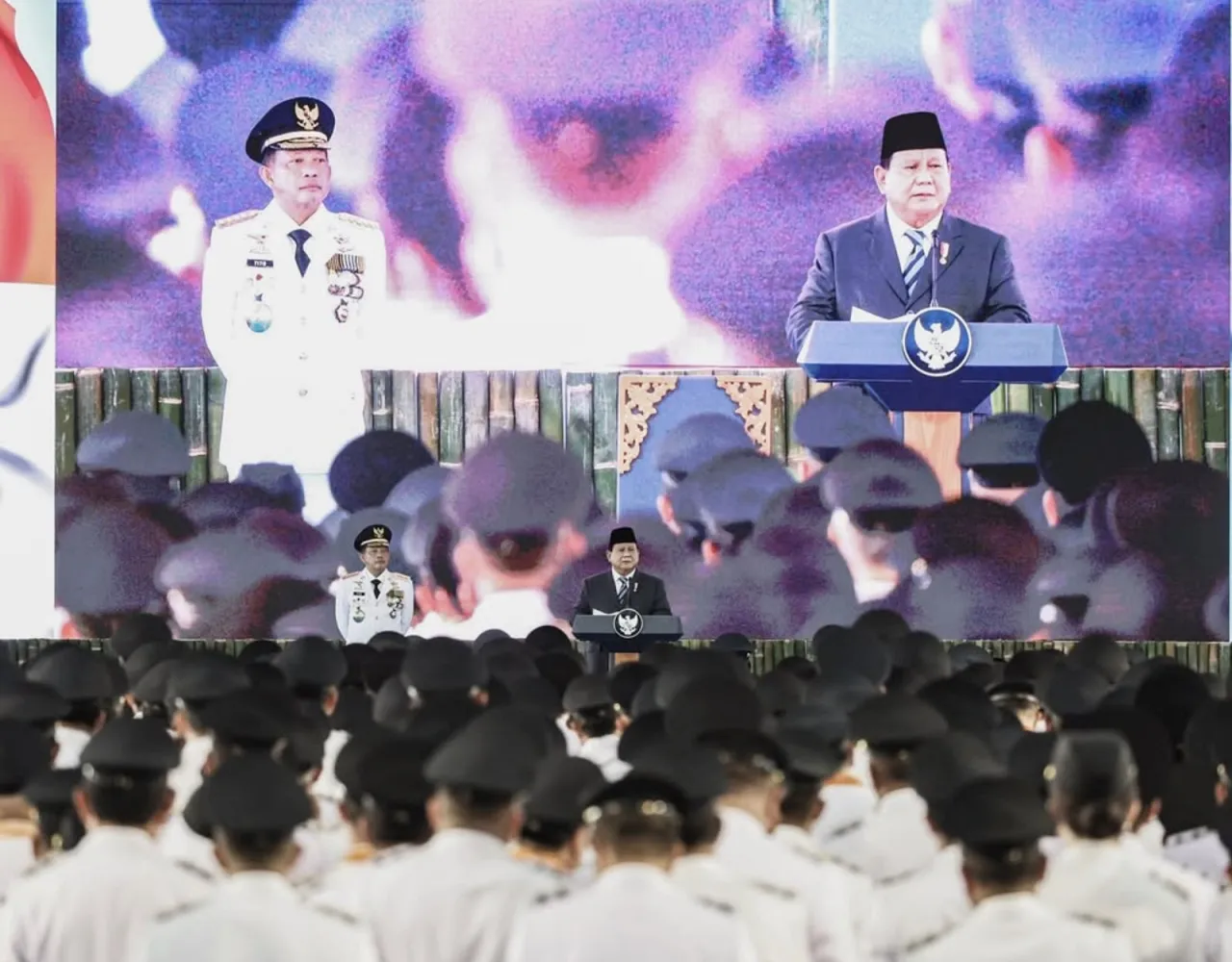 Lantik Serentak 961 Kepala Daerah, Presiden Prabowo Subianto: Anda Pelayan Rakyat!