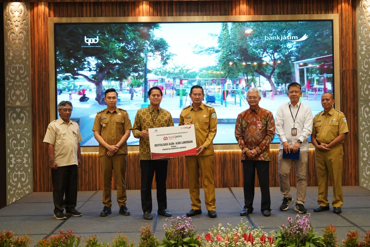 Bank Jatim dan Pemkab Lamongan Lakukan Sinergitas ETPD Hingga Penyaluran CSR