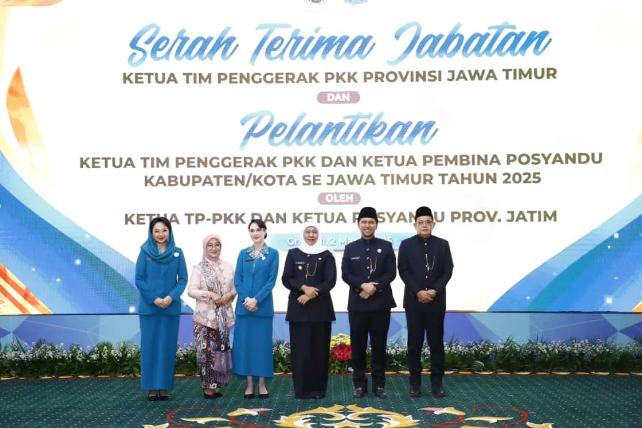 Kembali Nahkodai PKK Kabupaten Kediri, Mbak Cicha Siap Sinergi Sukseskan Program Pemerintah