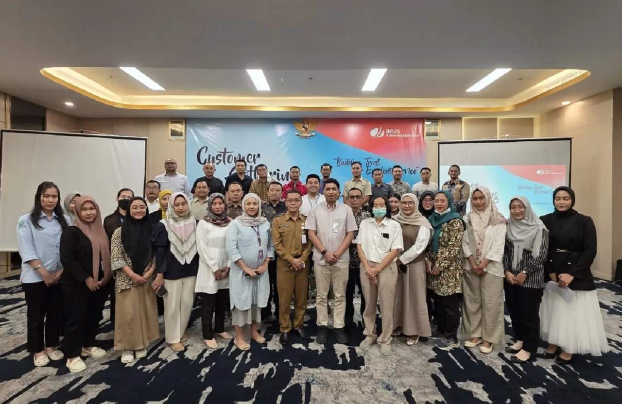 Apresiasi Perusahaan Mitra, BPJS Ketenagakerjaan Mojokerto Gelar Customer Gathering