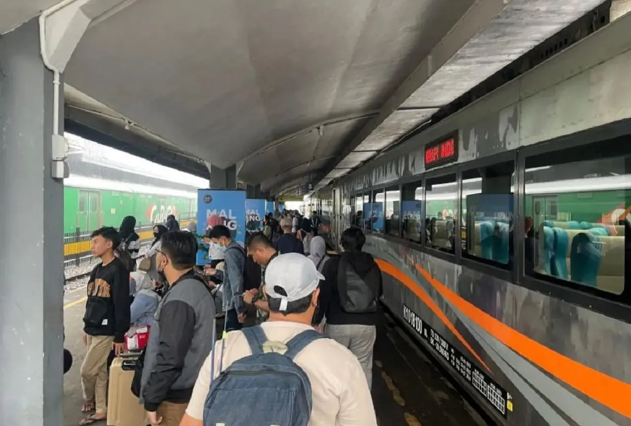 Tradisi Munggahan, KAI: Penumpang Stasiun Malang Tembus 12.028 Orang
