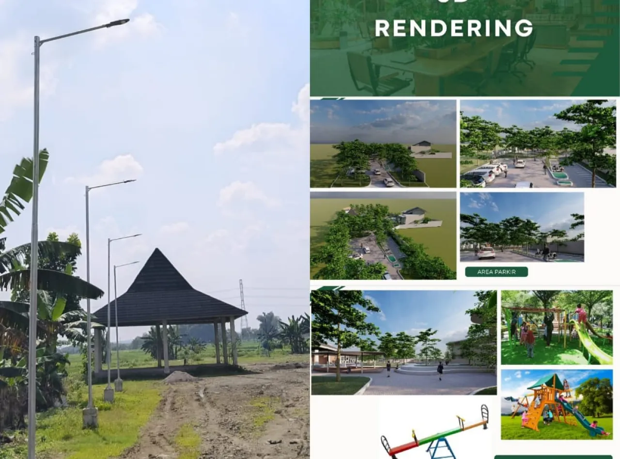 Gunakan Anggaran 2024, Bangunan Pendopo Rp 199 Juta Wisata Desa Sumberingin Jombang Mangkrak