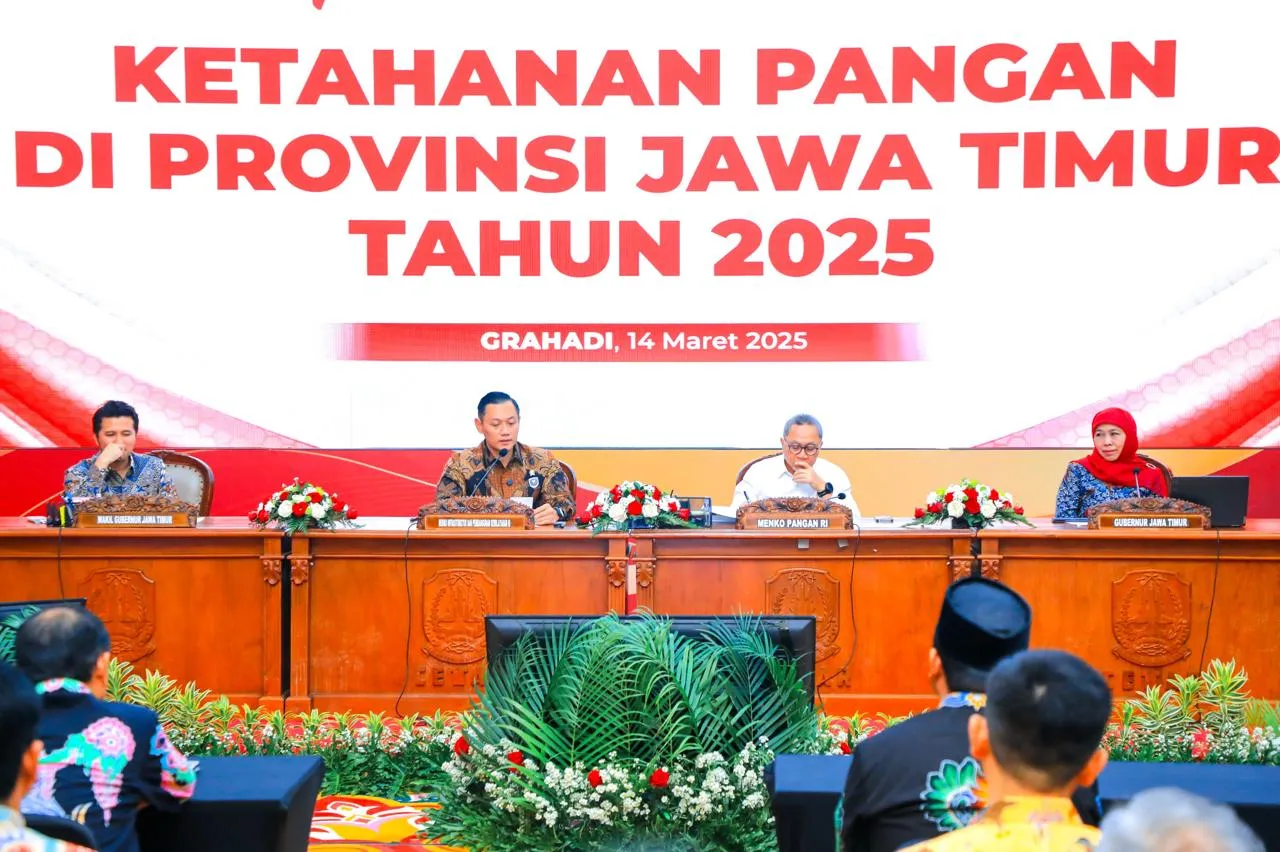 Gubernur Khofifah Optimis Jatim Mampu Pertahankan Produksi Beras Tertinggi Nasional di 2025