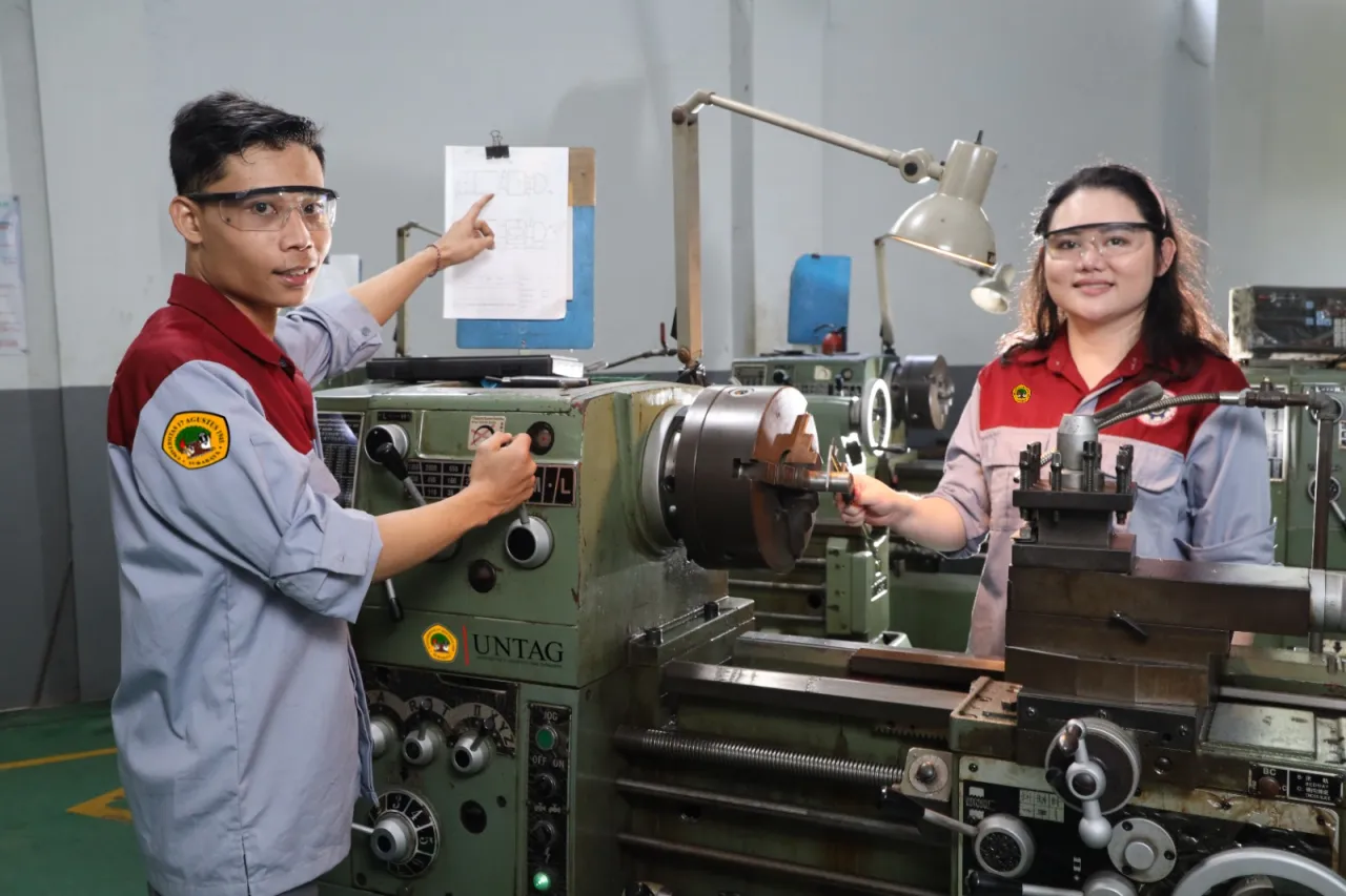 Untag Surabaya Buka Prodi D4 Teknologi Rekayasa Manufaktur