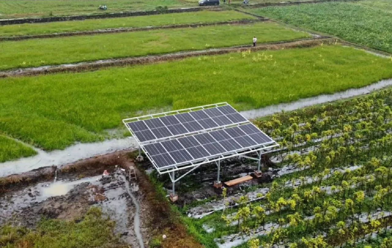 Dongkrak Produksi Padi, Pemkot Madiun Canangkan Sumur Ai Berbasis Solar Cell