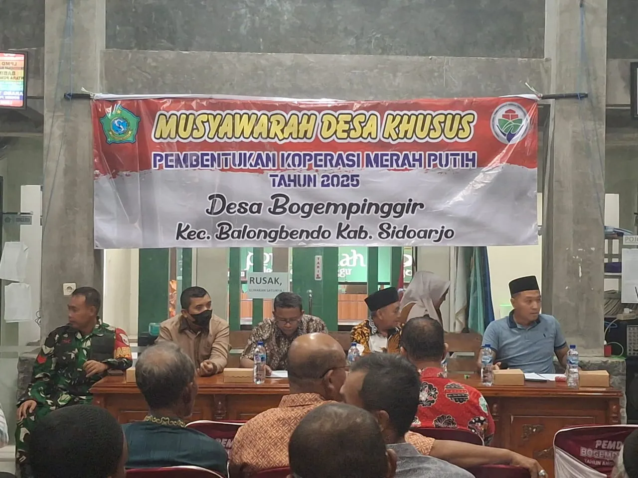 Tingkatkan Kesejahteraan Masyarakat, Pemdes Bogempinggir Bentuk Koperasi Merah Putih