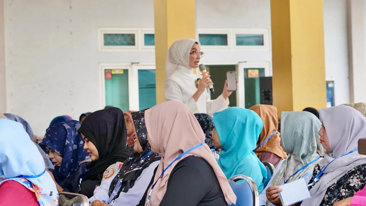 Giliran Warga Desa Jimbaran Wetan yang Mendapat Sosialisasi Program Makan Bergizi Gratis