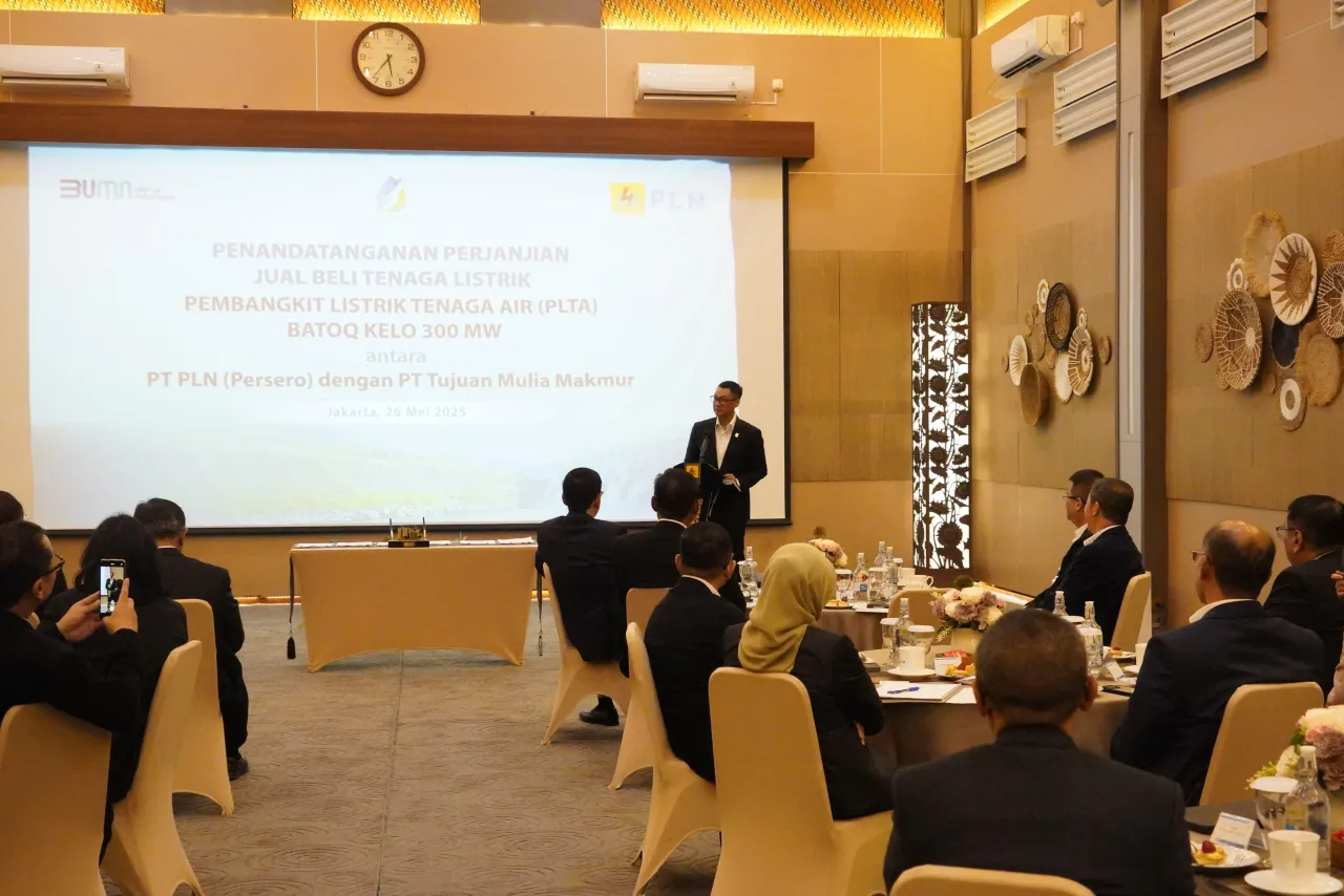 PLN Teken PJBL PLTA Batoq Kelo di Kaltim, Kolaborasi Wujudkan Penyediaan Energi Bersih di Tanah Air