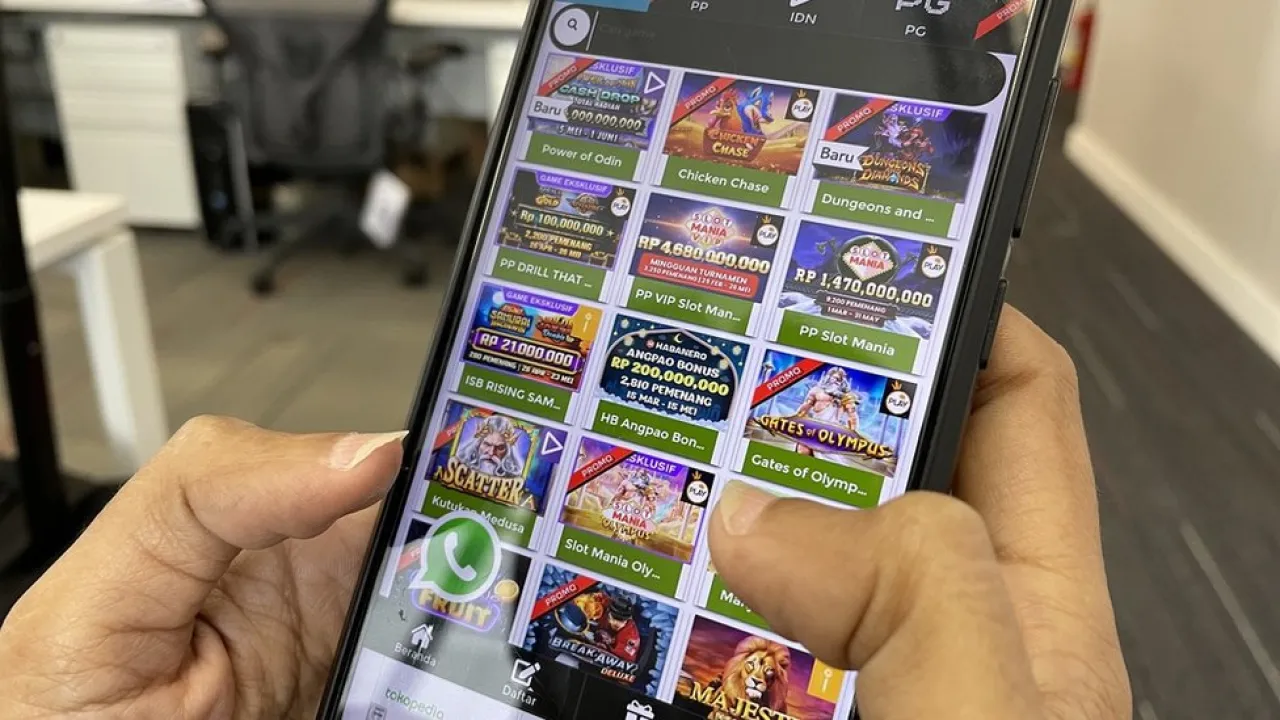 Puluhan Ribu Rekening Ditemukan untuk Deposit Judi Online