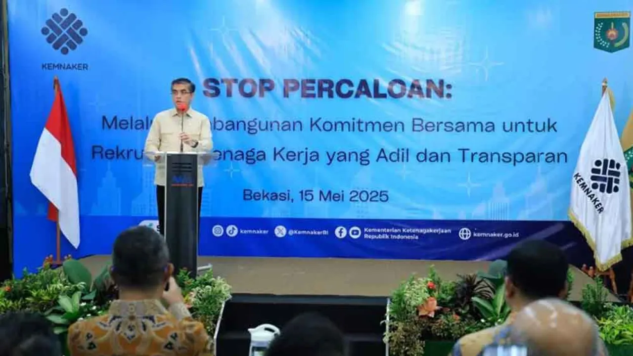 Kemenaker: Calo Tenaga Kerja Langgar Prinsip Keadilan