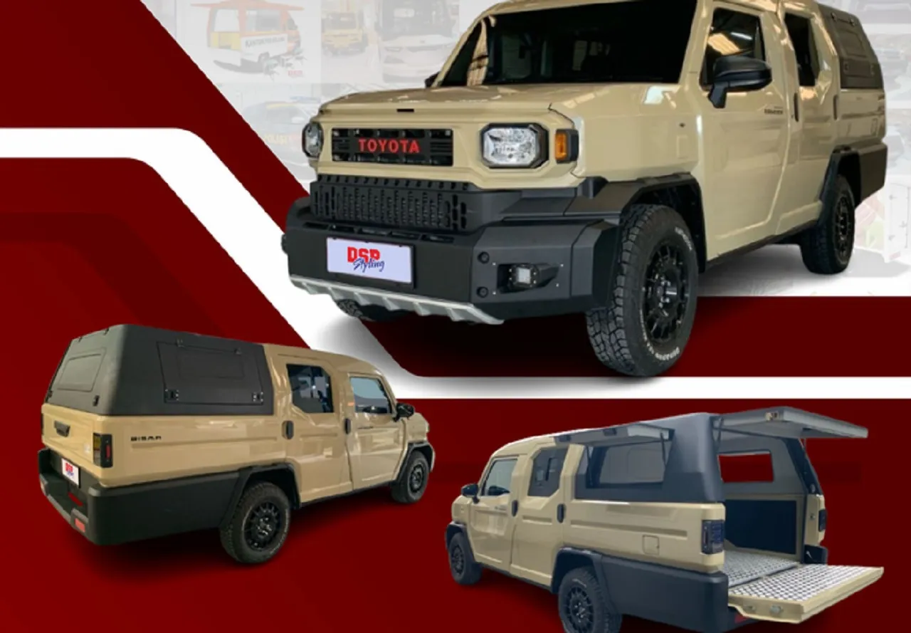 Cuma Modal Rp 90 Juta Bisa Sulap Hilux Rangga Jadi Double Cabin
