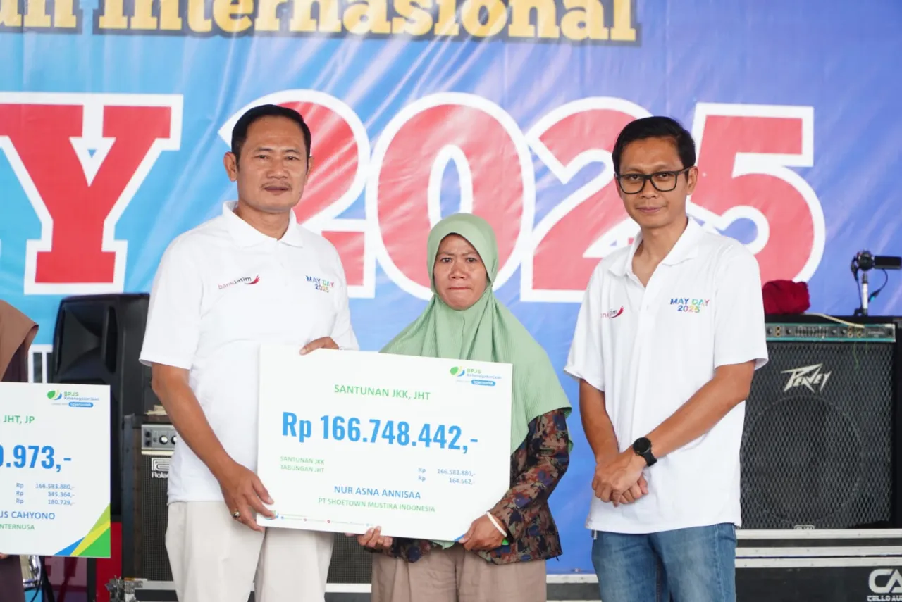 Peringatan Hari Buruh di Lamongan, Dirayakan dengan Berbagai Kegiatan Produktif