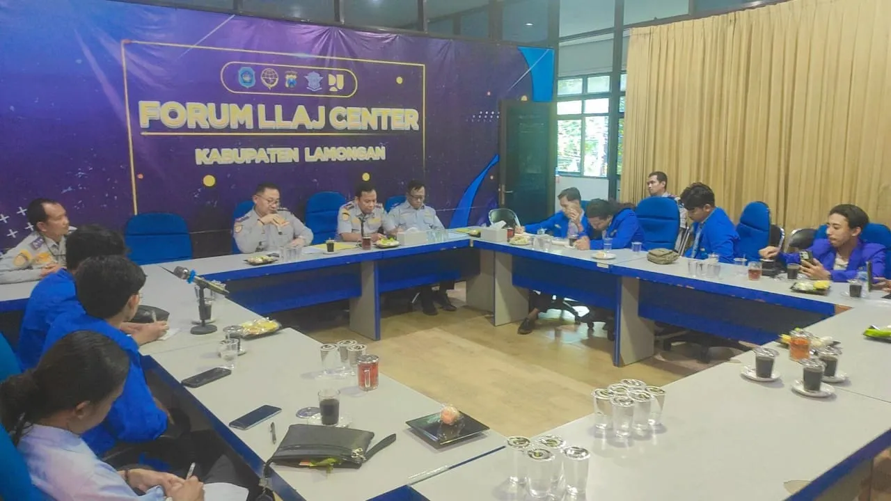 Mahasiswa PK PMII Unisda Inginkan Jukir Ditertibkan, Penambahan PJU Dimasifkan